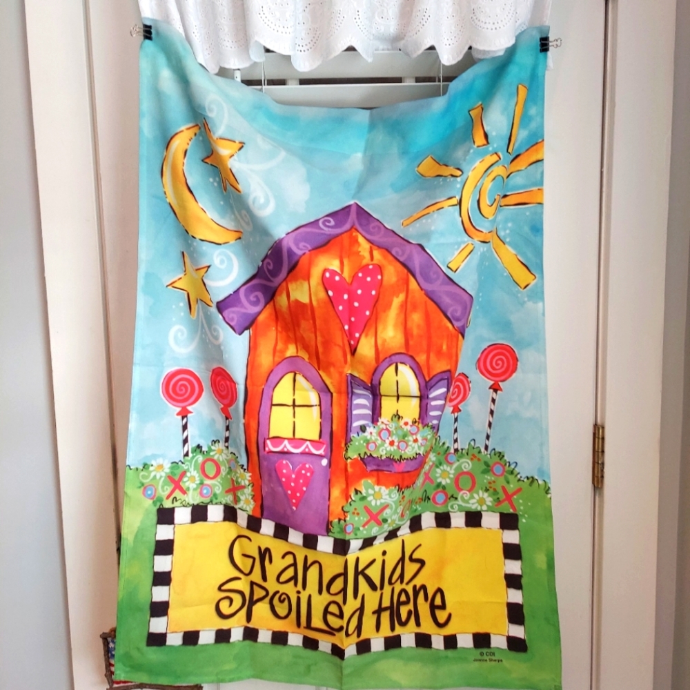 Flag Grandkids Spoiled Here New Never Used